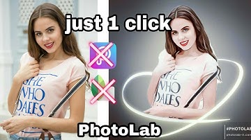 VectorArt Cartoon + 3d Portrait Photo Editing Tutorial || PhotoLab New Photo Editing || Vectorart 3d