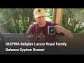NISPIRA Belgian Luxury Royal Family Balance Syphon Brewer