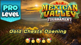 2 GOLD CHESTS OPENING - GOLF CLASH MEXICAN VALLEY TOURNAMENT - PRO DIVISION - 🥇🥇