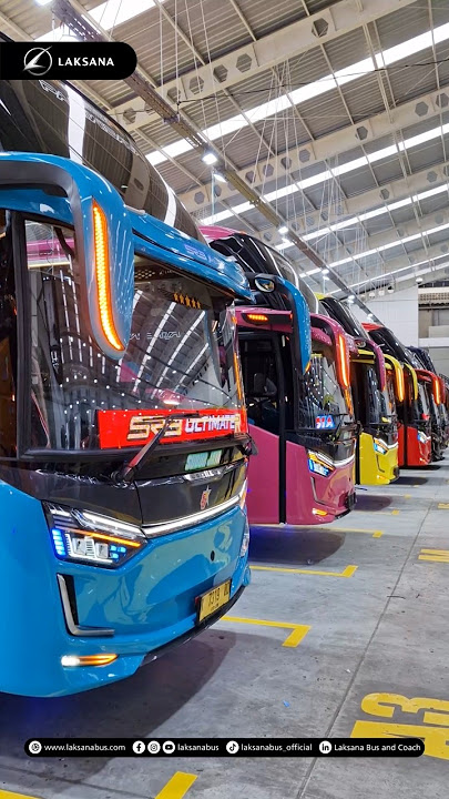 FINISHING 5 UNIT SR3 NEO XHD SUBUR JAYA DI KAROSERI LAKSANA #busmania #shorts #laksanabus #adiputro