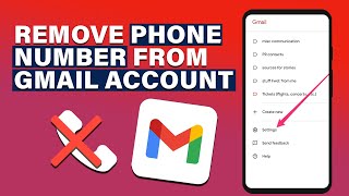 How To Remove Phone Number From Gmail Account (2024)