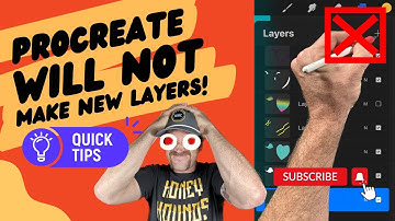 Procreate Will Not Make New Layers | Quick Tip Beginners Must Know