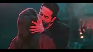 Rashmika Mandanna Hot Kiss In Thamma