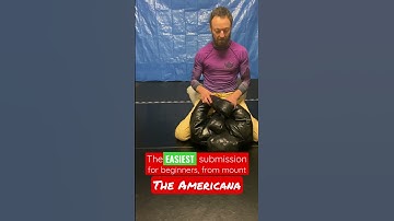 The Americana - easiest submission for beginners, from mount #bjj