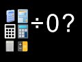 What Happens if you Divide by Zero on Different Calculators?