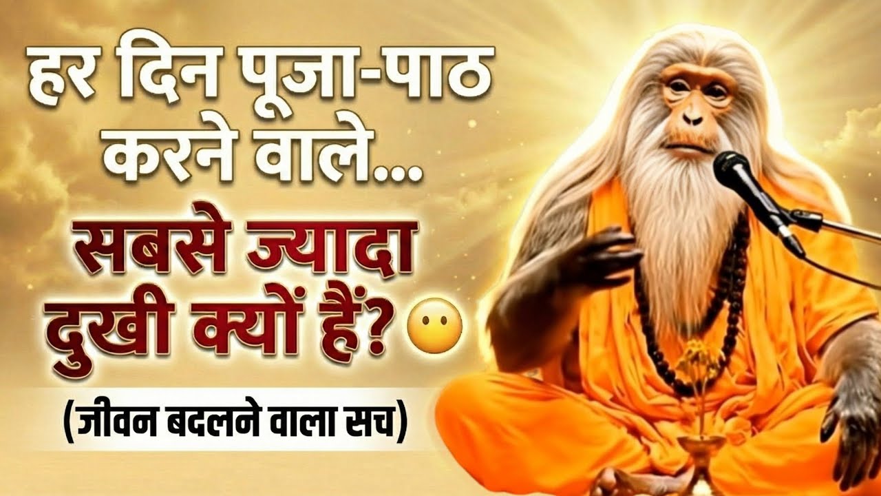 क्यों जो लोग ज़्यादा पूजा-पाठ करते हैं, वही ज़्यादा दुःखी मिलते हैं, बाबा जी?