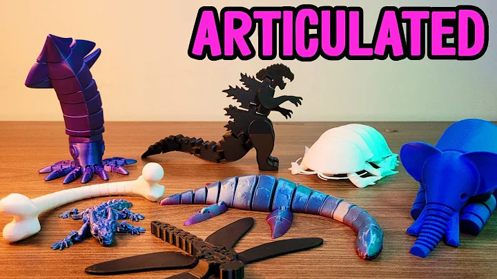 10 Amazing ARTICULATED 3D Prints