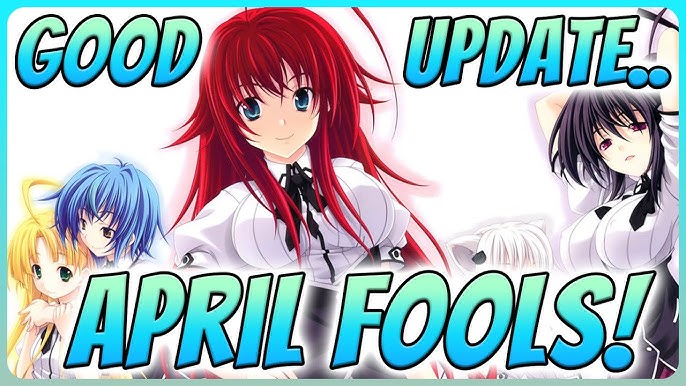 BEST HIGHSCHOOL DXD Unit In Anime Adventures 12/April Fools UPDATE