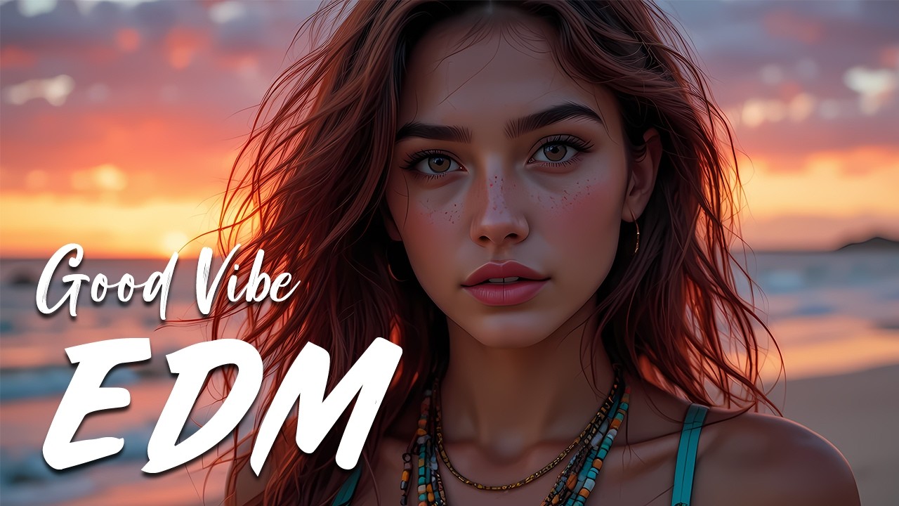 EDM Relax 🌊 Ocean Vibes Chill EDM for Peaceful Mind & Smooth Flow
