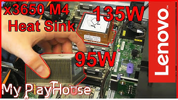 Better Cooling in two Lenovo x3650 M4 - 135W TDP - 957