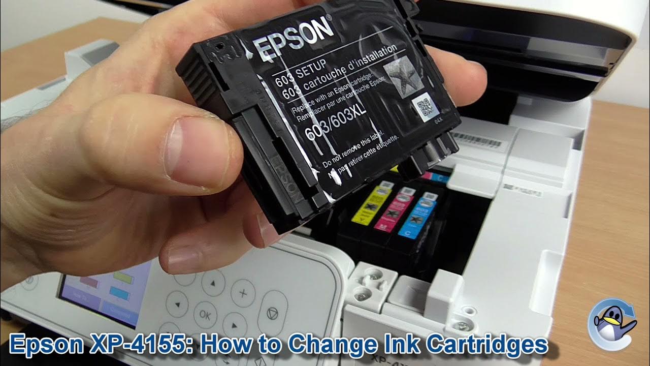 Ink How to XP-4150/XP-4155: Epson Expression Home Cartridges YouTube Change/Replace -