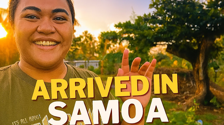 WE FINALLY ARRIVED IN SAMOA 🇼🇸 EMOTIONAL FIRST DAY FOR PAPA'S FUNERAL 💔
