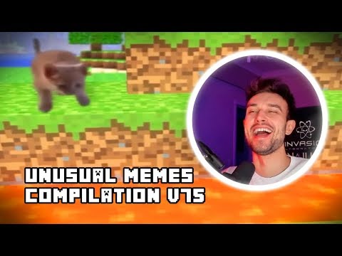 Видео: SNAILKICK 🤣 смотрит UNUSUAL MEMES COMP. v75