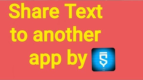 Text Share Button in Sketchware App(Tutorial) @sketchwareappmaker8819