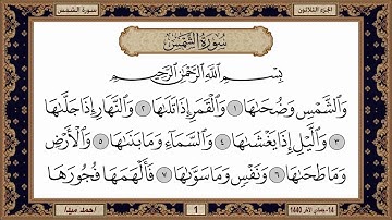 سورة الشمس  بصوت الشيخ حسن صالح 091