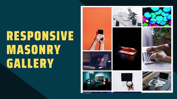 Responsive Masonry Layout Gallery For Blogger Website - Live Blogger