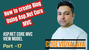 How to use View Model in Asp.Net Core MVC Blog Part -17