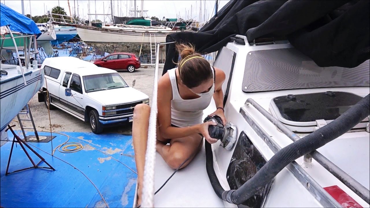 Out With Our 1 Year Old Topcoat Paint, In With the AWL GRIP (MJ Sailing – EP 15)