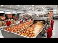 CÓMO se FABRICA el JUGO de MANZANA Industrial 🍎  Producción Masiva en Fábricas