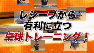 卓球レシーブ攻略プログラム~レシーブからの攻撃、的確な判断で戦うレシーブ戦略~ 卓球レシーブ攻略プログラム~レシーブからの攻撃、的確な判断で戦うレシーブ戦略~