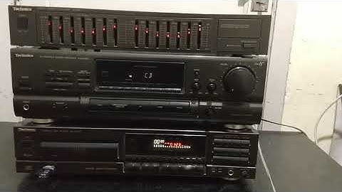 Como conectar conexion equalizador ecualizador a un amplificador sintoamplificador technics