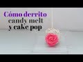 Como derrito candy melt y Cake pop Serie 2 de 3 DiorizellaEC