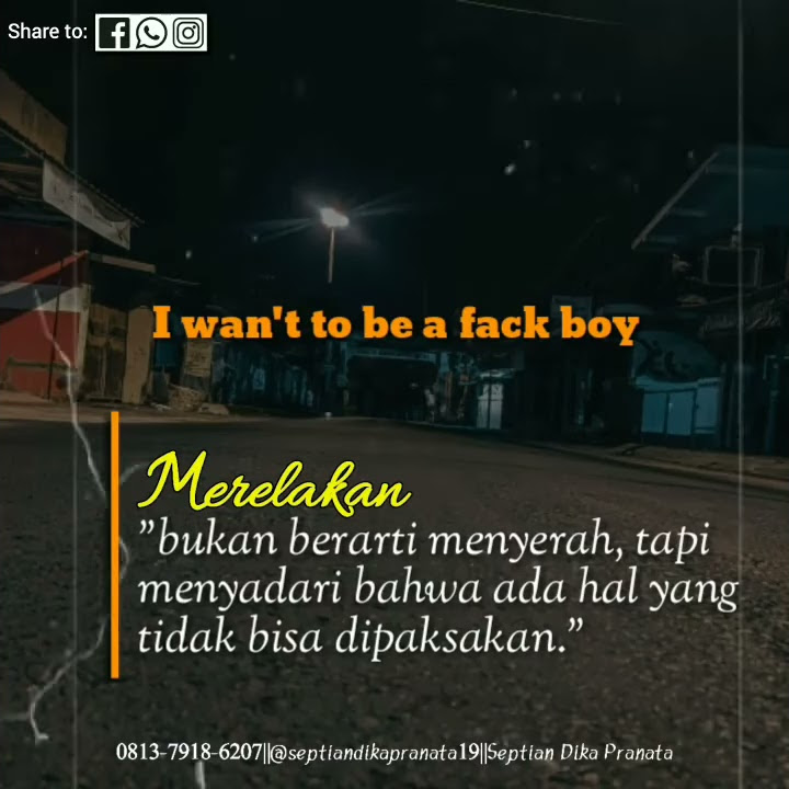 Story Wa Lirik Lagu Fakboi Ocan Siagian (Quotes Merelakan) Terbaru