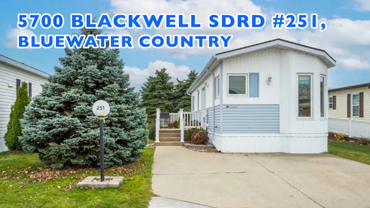 Sarnia Real Estate 2515700 Blackwell YouTube