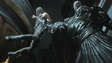 Resident Evil 3 Remake - Nemesis Movesets & Finishers Animations