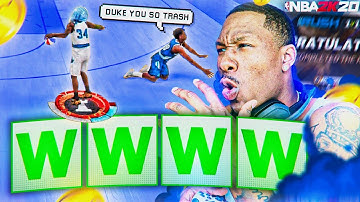 My 99 overall Stretch Big Playmaker Broke Everyones ANKLES at the 1v1 RUSH EVENT OMG! Best Build!