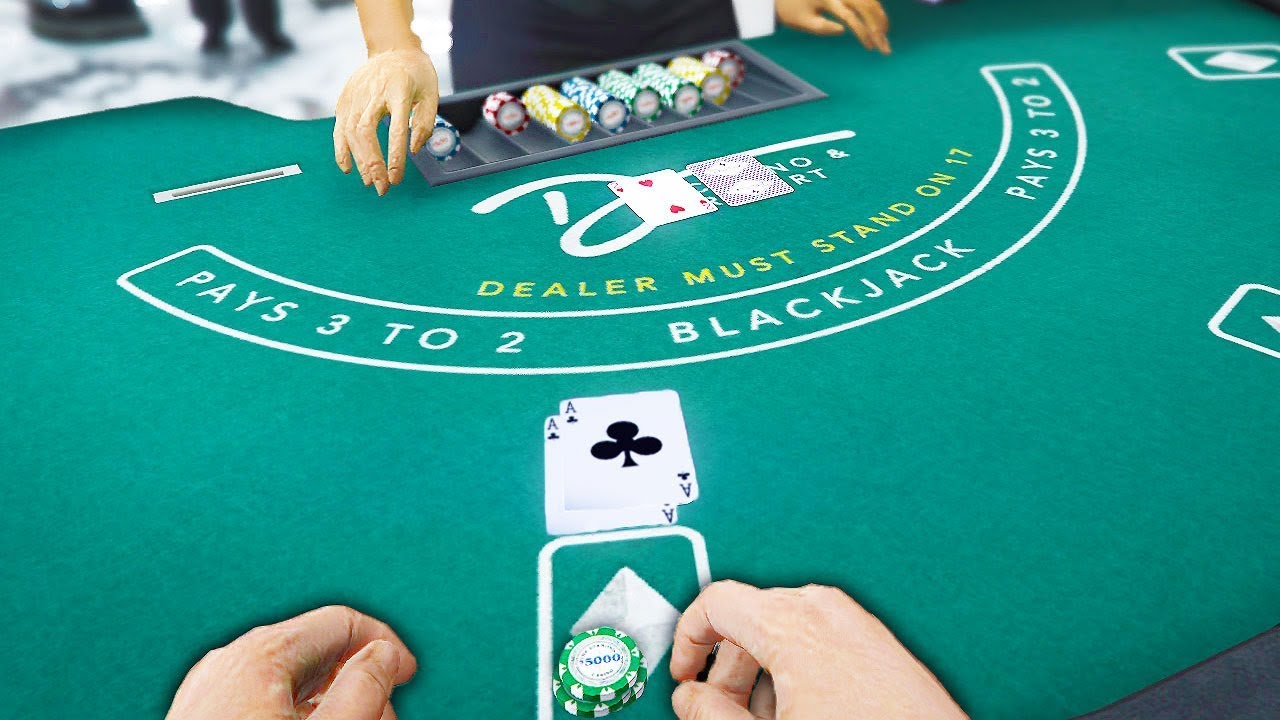 The $1,000,000 Blackjack Hand - GTA Online Casino DLC - YouTube