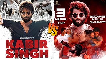 Kabir Singh vs Arjun Reddy Comparison Video !