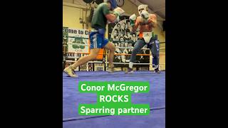 Conor Mcgregor Rocks Sparring Partner #Ufc #Conormcgregor