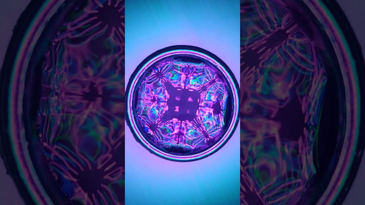 Cymatic Pattern 34 Hz YouTube