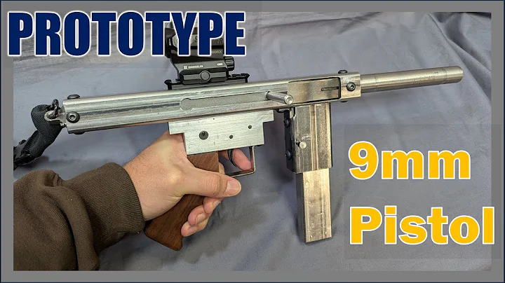 Prototype 9mm Pistol – Direct Blowback