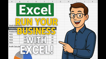 How to Run a Small Business Using Excel | Track Inventory, Sales & Profit Step-by-Step #excel