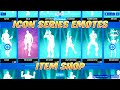 All Icon Series Emotes in Fortnite! Item Shop Preview/Showcase