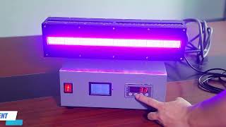 Air Cooling LED UV Curing Systems For Printing 1200W UV LED Curing Lamp