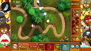 Lets Play Bloons Monkey City ZOMG Camo Craziness Heavy Forest Terrain No Commentary 682