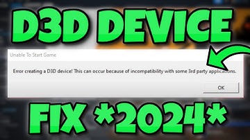 *WORKING* How To Fix *D3D DEVICE* Error In CS2! (2025)