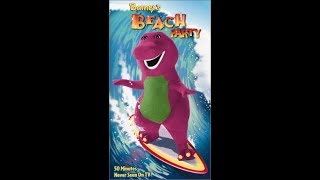 Barney's Beach Party 2002 VHS