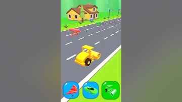 Shape-shifting Funny Race Gameplay new hyper casualgames #shorts #gameplay #shapeshifting