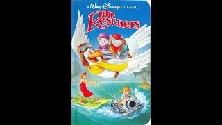 Opening To The Rescuers 1992 Vhs