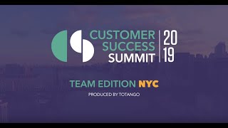 Totango Customer Success Summit - Team Edition NYC