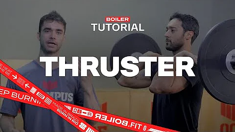 Como se faz exercício Thruster?