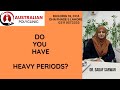What Is Menorrhagia Or Heavy Menstrual Bleeding ماہواری میں زیادہ خون أنا Dr Sadaf Sarwar What Is Menorrhagia Or Heavy Menstrual Bleeding ماہواری میں زیادہ خون أنا Dr Sadaf Sarwar