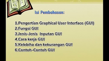 Tugas PBO Pembahasan Tentang Graphical User Interface (GUI)