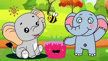Happy Birthday to u  | Nursery Rhymes & Children Songs #kidssongs  #animals #supersimple