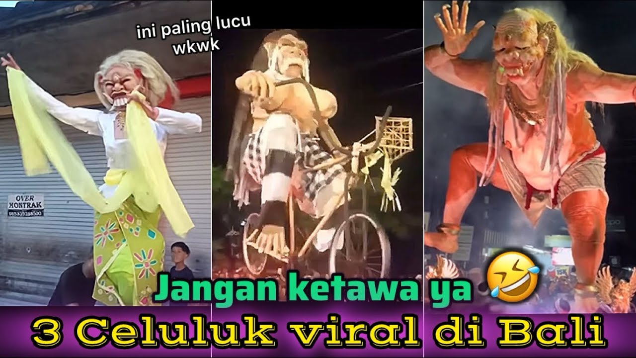 TOP 3 OGOH OGOH CELULUK VIRAL DI BALI TERMASUK BR TAINSIAT