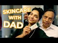 Skincare Routine with Papa Pandu! | Deepica Mutyala
